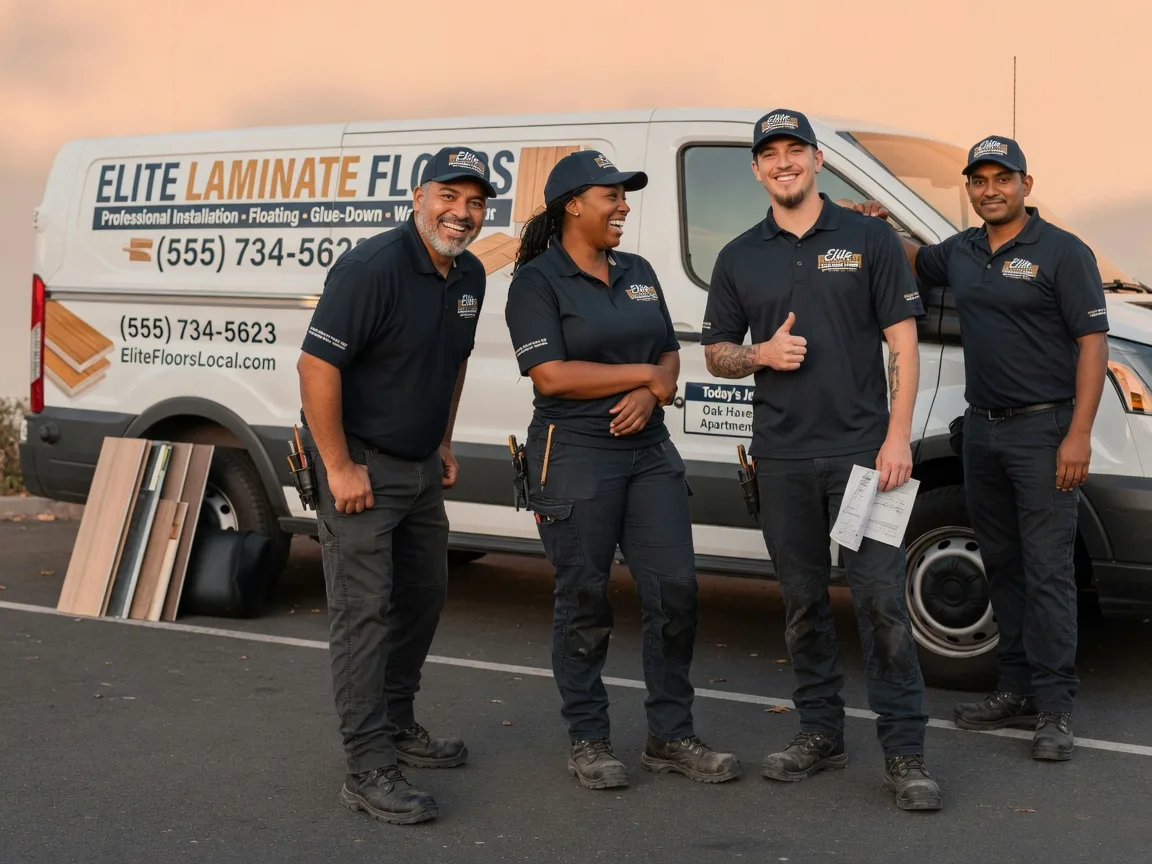 Laminate flooring installation company in Pope, MS